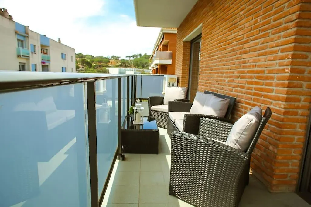 Al38 Elegant Apartment In Fenals Beach 료렛 드 마르 스페인