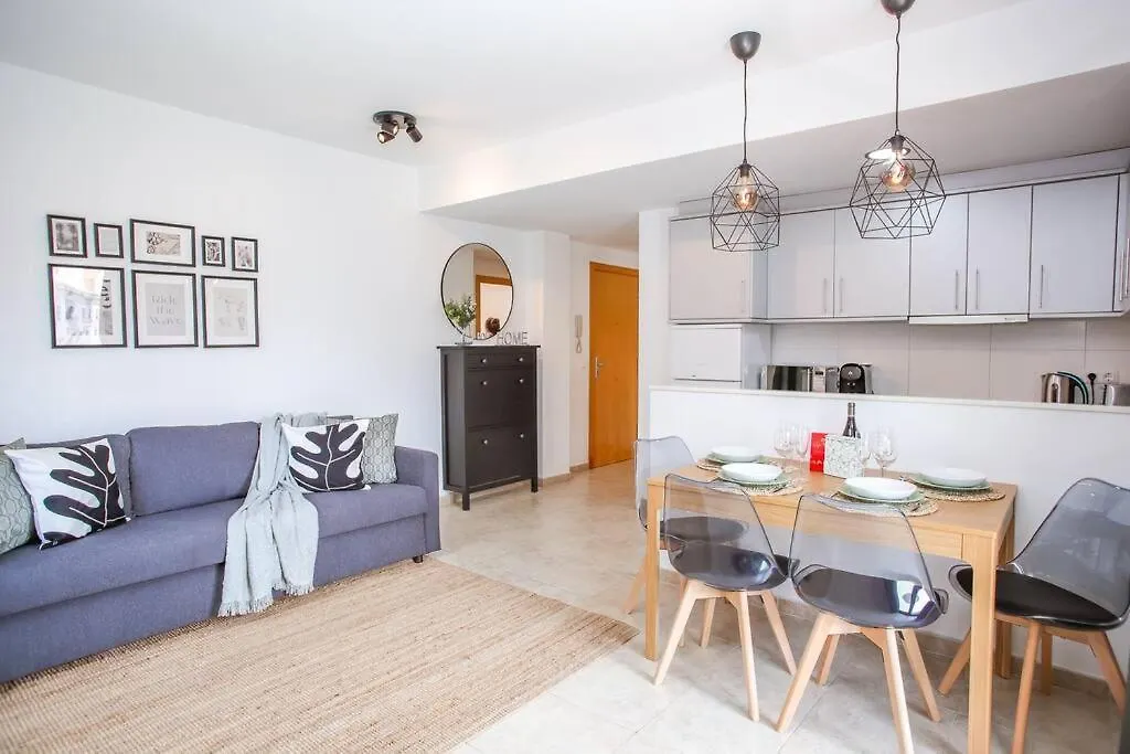 Al38 Elegant Apartment In Fenals Beach Λορέτ Ντε Μαρ 0*,