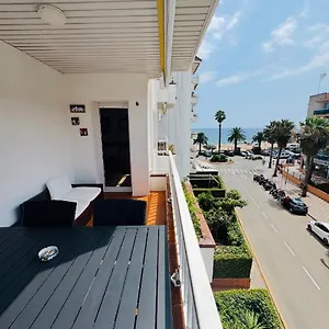 Lujoso Piso Enfrente De Playa De Fenals, 2 Terrazas Lloret de Mar